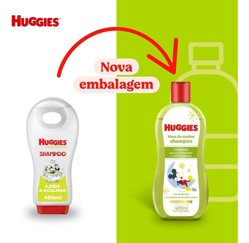 Shampoo Camomila Hora De Sonhar 400ml - Huggies
