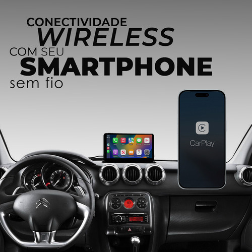 Nimus N500 Plus 10p Android 15 Apple Carplay Câmera De Ré