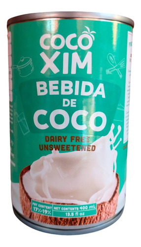 Leche De Coco 400ml Pack 3 Unidades