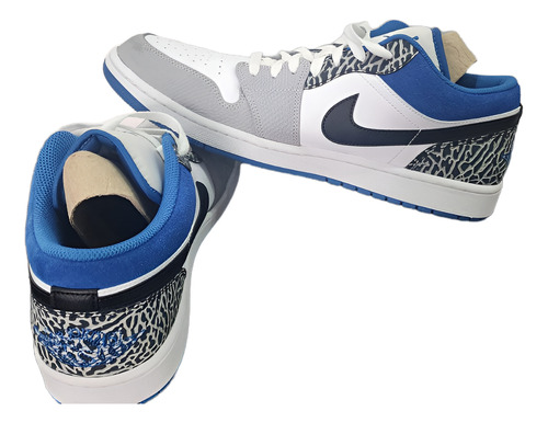 Jordan 1 Low Se Azul Verdadero - No Caja (Usado)