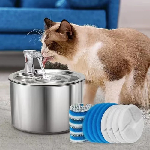 12 Filtros De Carbón Activado Para Fuentes De Agua Para Gato