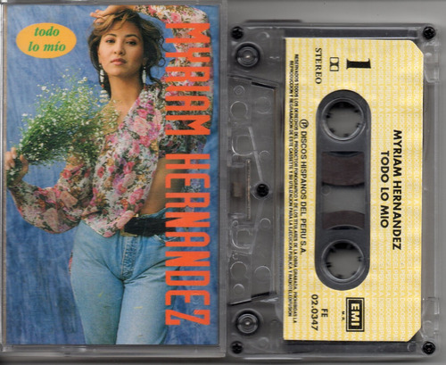 Myriam Hernandez Todo Es Mio Cassette Ricewithduck