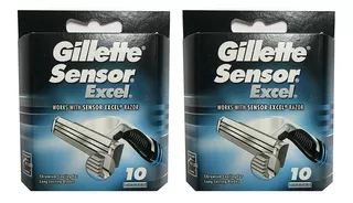 Gíllette Sensor Excel - Cartuchos De Repuesto Para Afeitar (