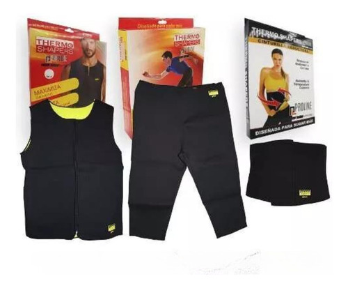 Triple Pack Hombre Thermo Shaper Calidad Profesional -