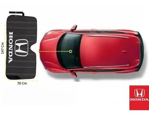 Cubresol De Acordeón Negro Honda Accord Coupe 2.4l 2014