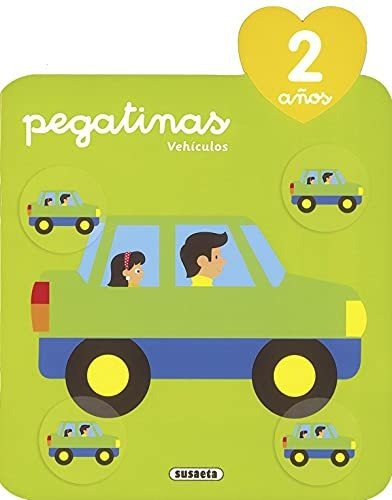 Pegatinas Vehiculos 2 Años, De Jordi Busquets. Editorial Susaeta Ediciones, Tapa Blanda En Español, 2021