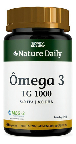 Omega 3 Oleo De Peixe 1450 Mg 30 Capsulas S Oliveira Sabor Sem Sabor