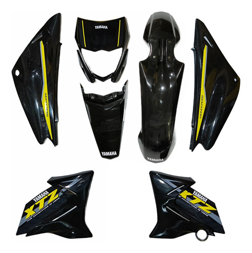 Kit Plástico Yamaha Xtz 125 2024 Edición Especial 