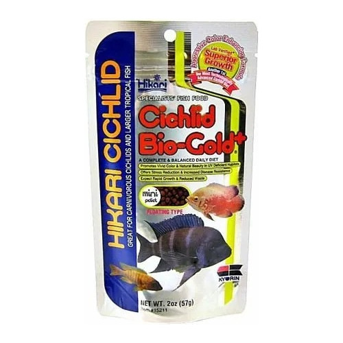 Hikari Cichlid Bio Gold 57gr Alimento Para Ciclidos Premium 