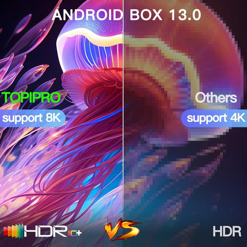 Conjunto De Chips Android 130 Tv Box Gb 64 Gb 8k Android Box