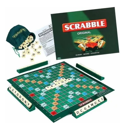 Juego De Mesa Scrabble Palabras Cruzadas.