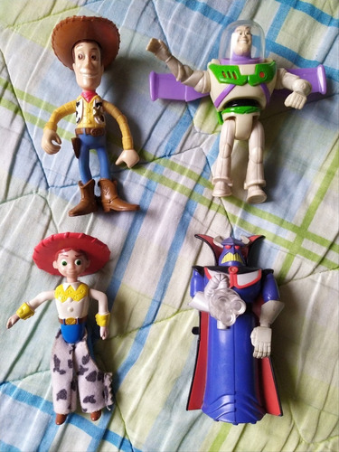 Set De Juguetes Toy Story Woody Buzz Mcdonald's Año 2000