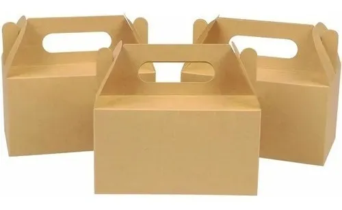 comprar Caja Lonchera Kraft Comida Delivery X20 Unidades 15x19cm