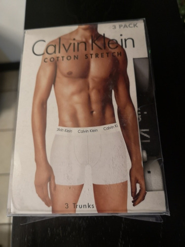 Paquete De 3 Boxers Calvin Klein Para Hombre Originales 