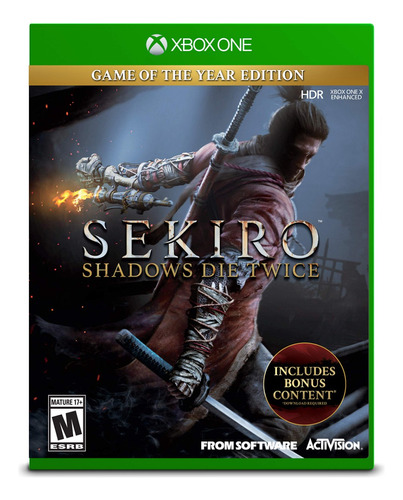 Sekiro: Shadows Die Twice Goty Edition Xbox Digital Codigo (Reacondicionado)