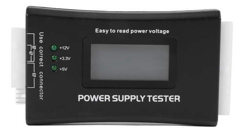 Probador De Fuente De Alimentación Lcd De 20+4 Pines Para At