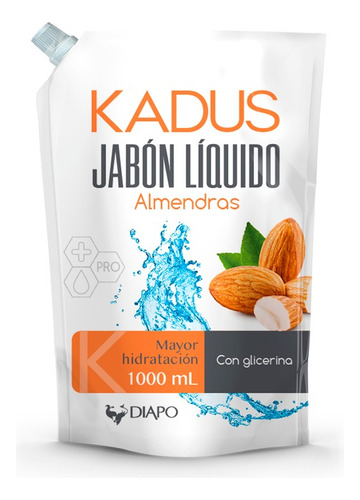 Jabon Líquido Almendras 900ml Kadus