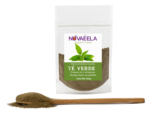 Te Verde En Polvo 100% Natural 50 Gramos