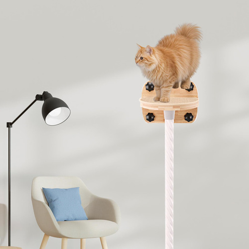 Para Gatos Con Cuerda De Escalada De 156 Cm, Para Montar En
