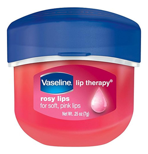 Vaselina Lip Therapy Rosy Lips Paquete De 2 0.25 Oz. / 7 Gra