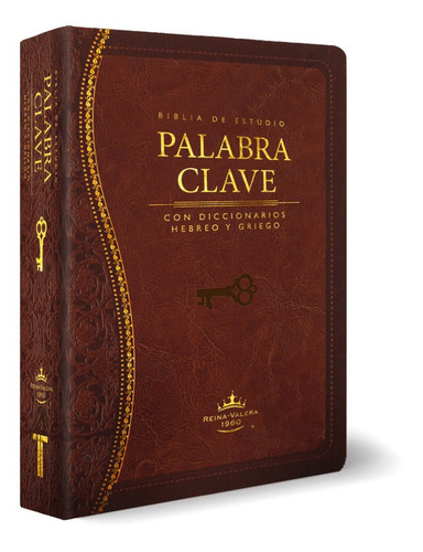Imagen 1 de 8 de Biblia De Estudio Palabra Clave Con Dicc Hebreo/grieg Marrón