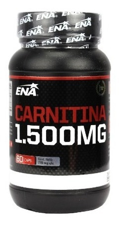 Carnitina 1500 Mg (60 Caps) Ena - Quemador De Grasa