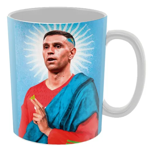 Taza De Cerámica - Dibu Martinez San Dibu Azul
