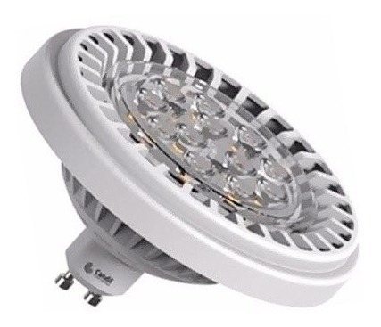 Imagen 5 de 9 de Lampara Led Gu10 12w Tipo Ar111 Candil Luz Fria 6500k