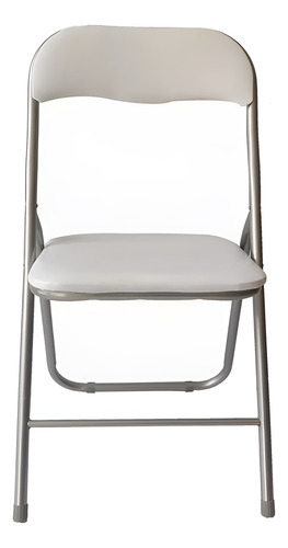 Set 6 Sillas Plegables Gardenlife Ga-sp018b Color Blanco