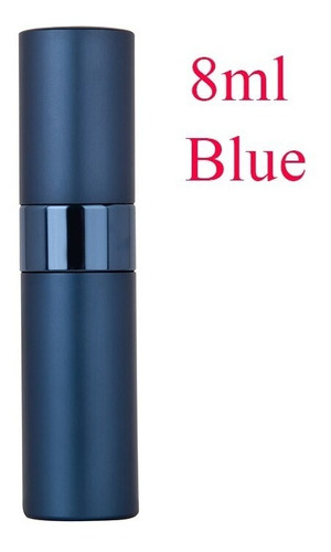 Perfumero Recargable Para Loción Azul - L a $34190