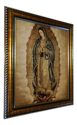 Cuadro De La Virgen De Guadalupe 25 X 30 Cms Mod Económico