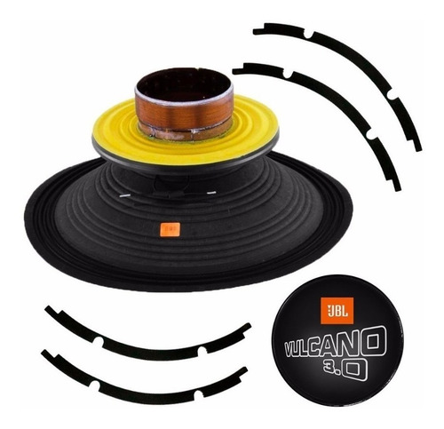 Imagem 1 de 2 de Reparo Vulcano 3000 18 Jbl Original 18swv3.0 1500 Rms