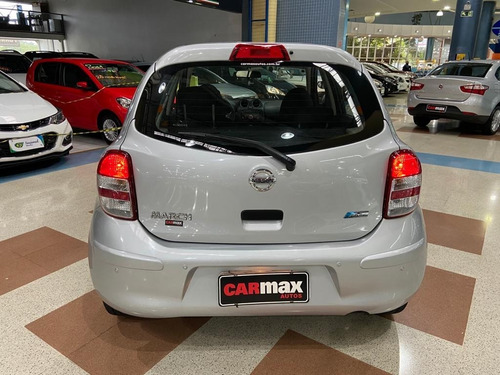 Nissan March Sv 1.6 2013 Prata 4p