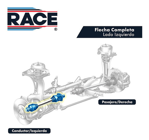 Imagen 2 de 4 de Flecha Izquierda Transporter 2.0l 2010-2020 Tdi Manual Race