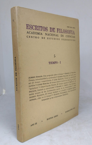 Escritos De Filosofia - Volumen 5 - 1980 - Usado