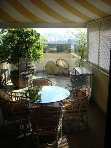 Imagem 6 de 15 de Amplo Apartamento Com Living Para Vários Ambientes, 4 Suítes, 7 Banheiros, 6 Vagas. - Em11977