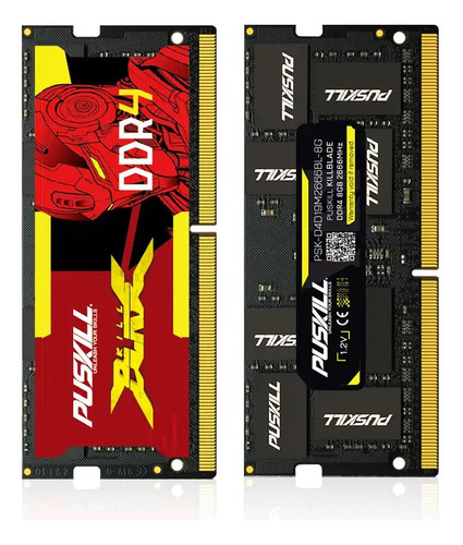 Memoria Ram Para Laptop Ddr4 Puskill