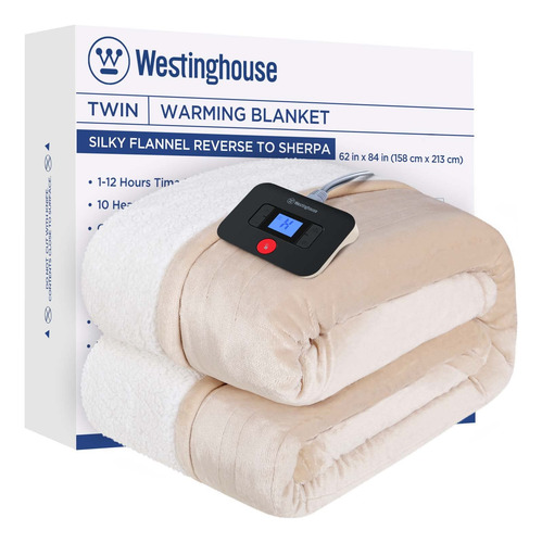 Manta Eléctrica Westinghouse Con Calefacción De 62 X 84 Cm,