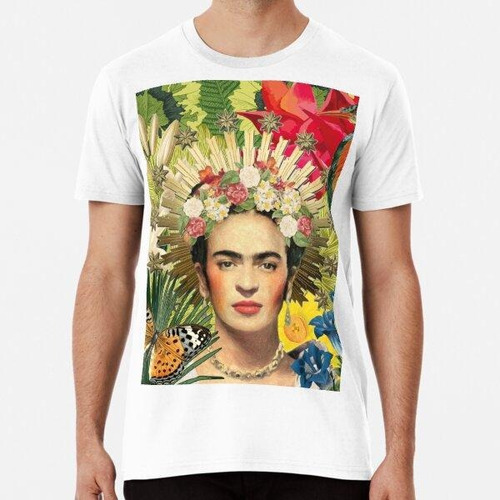 Remera Frida Kahlo Corona Algodon Premium