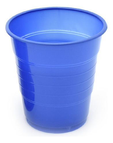 Vaso Plastico 300cc Azul 10pcs