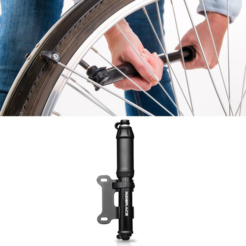 Mini Bomba Manual Portátil Para Bicicleta