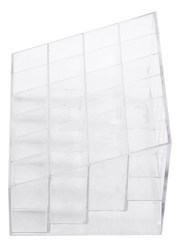 Organizador De Pintalabios Transparente Con Soporte De 24 Re