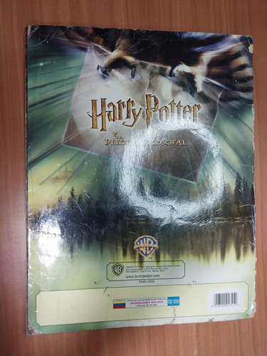 Harry Potter Y La Piedra Filosofal Original Album Colección (Usado)
