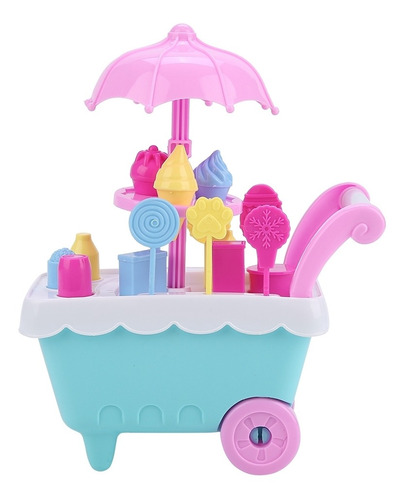 Carrito De Helados De Supermercado Con Forma De Minicarrito