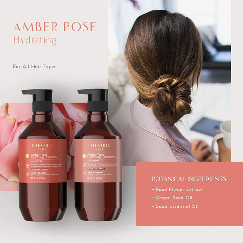 Condicionador Theorie Amber Rose Hidratante 400ml Para Todos