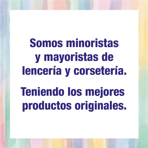 Imagen 6 de 6 de Malla Bikini Dolcisima 747 Top Recto Less En V Morley