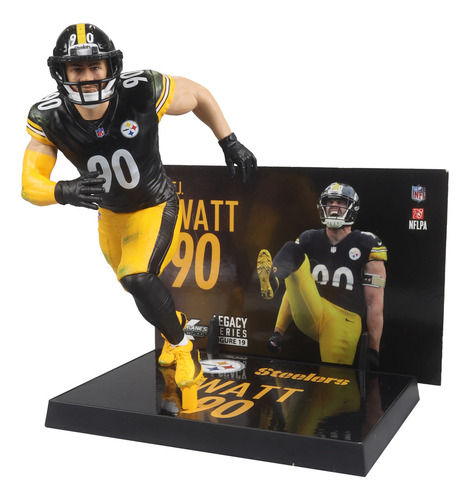 Figura Mcfarlane Legacy Nfl Steelers T. J. Watt F19