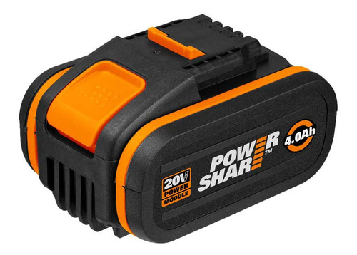 Bateria 20v Litio 4.0ah Powershare Wa3553 Worx