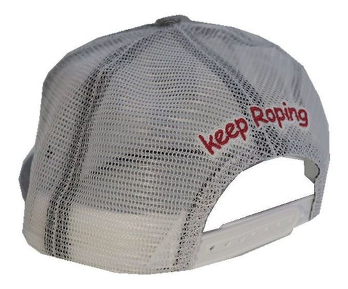 Boné Keep Roping Cherokee Cinza