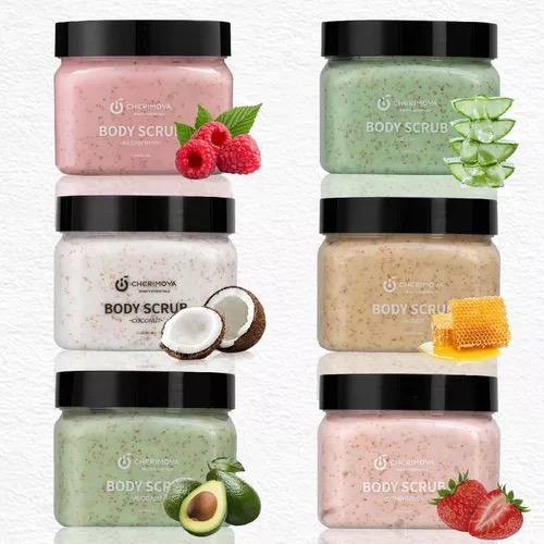 Crema Exfoliante Corporal Limpieza Profunda 450ml Cherimoya